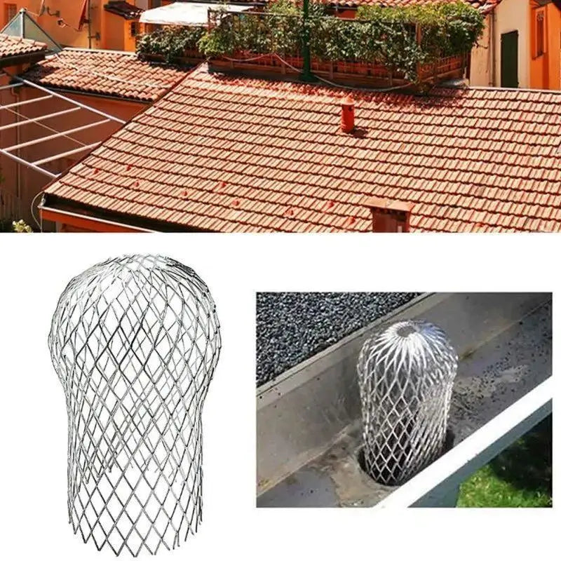 3-Inch Gutter Downspout Strainer & Leaf Guard Filter