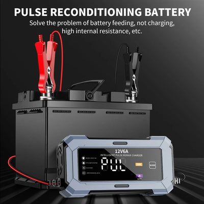 6A 12V Smart Battery Charger