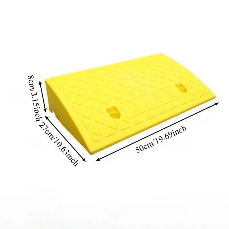 Heavy-Duty Portable Rubber Curb & Threshold Ramp