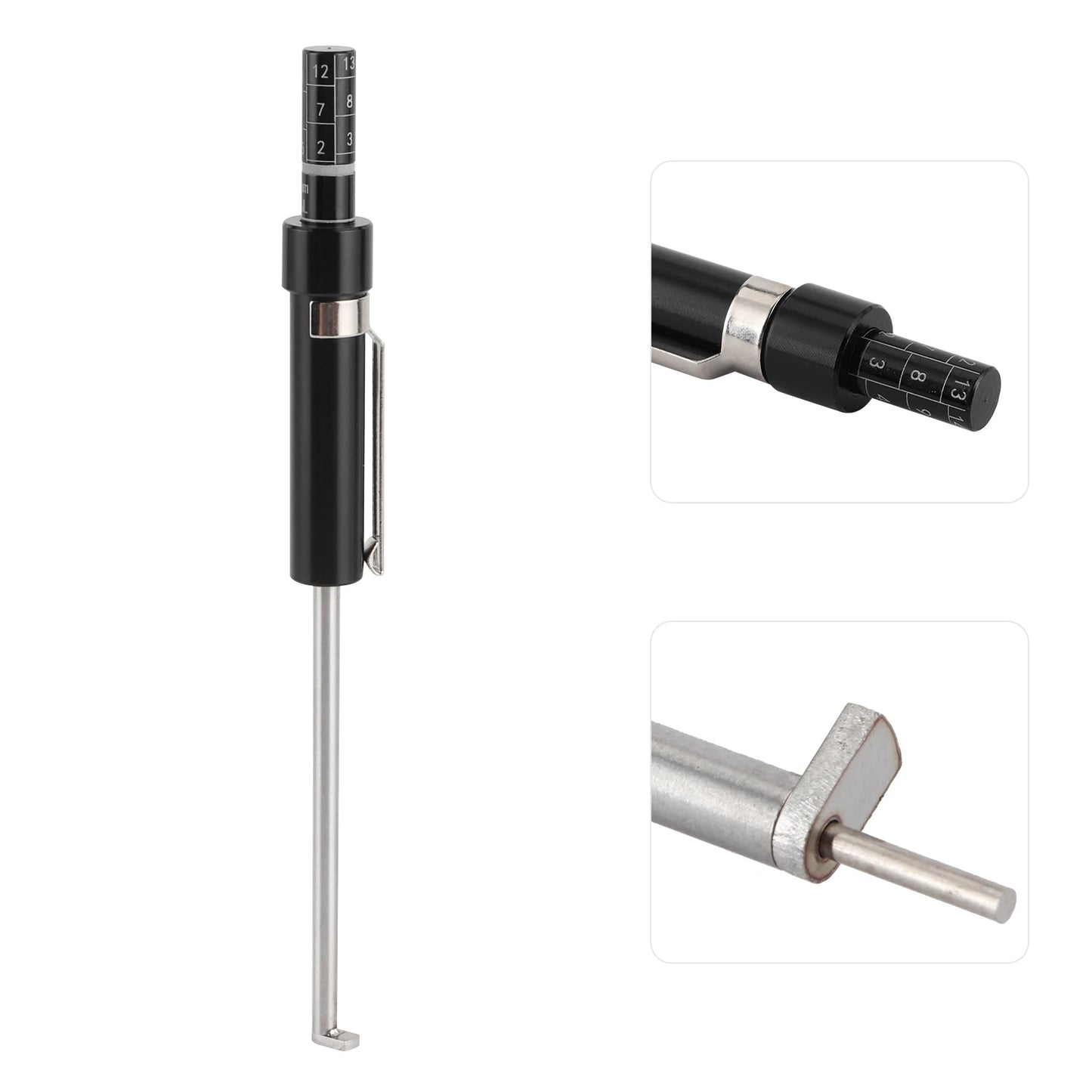 Brake Pad Thickness Gauge Tool for Car