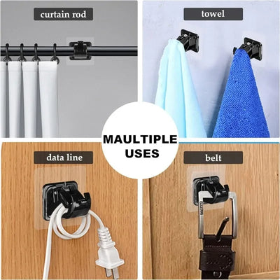 No-Drill Curtain Rod Brackets (T)