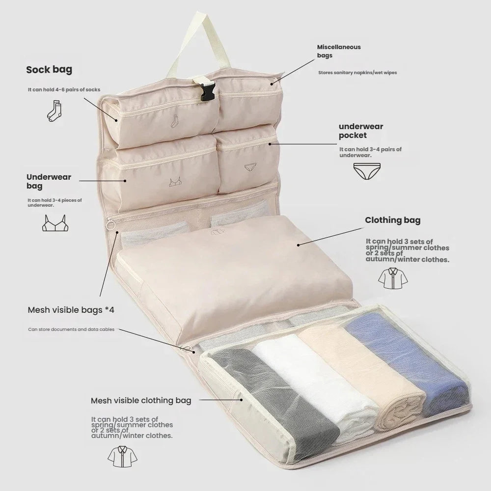 Business Travel Hanging Storage & Packing Bag