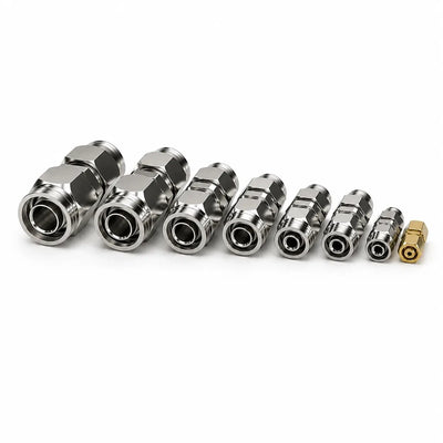Heavy-Duty Push-to-Connect Pneumatic Air Line Fittings