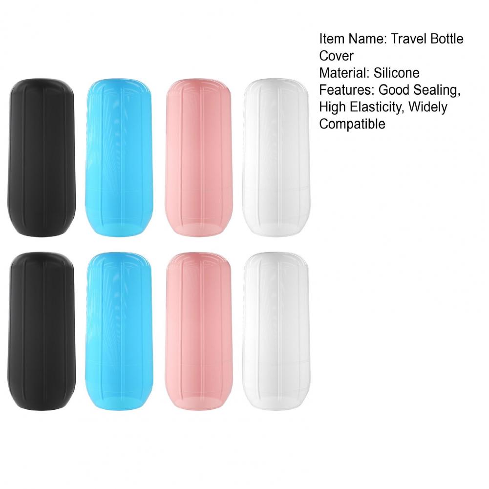 Silicone Travel Bottle Covers (8/10 Pack)