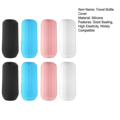 Silicone Travel Bottle Covers (8/10 Pack)