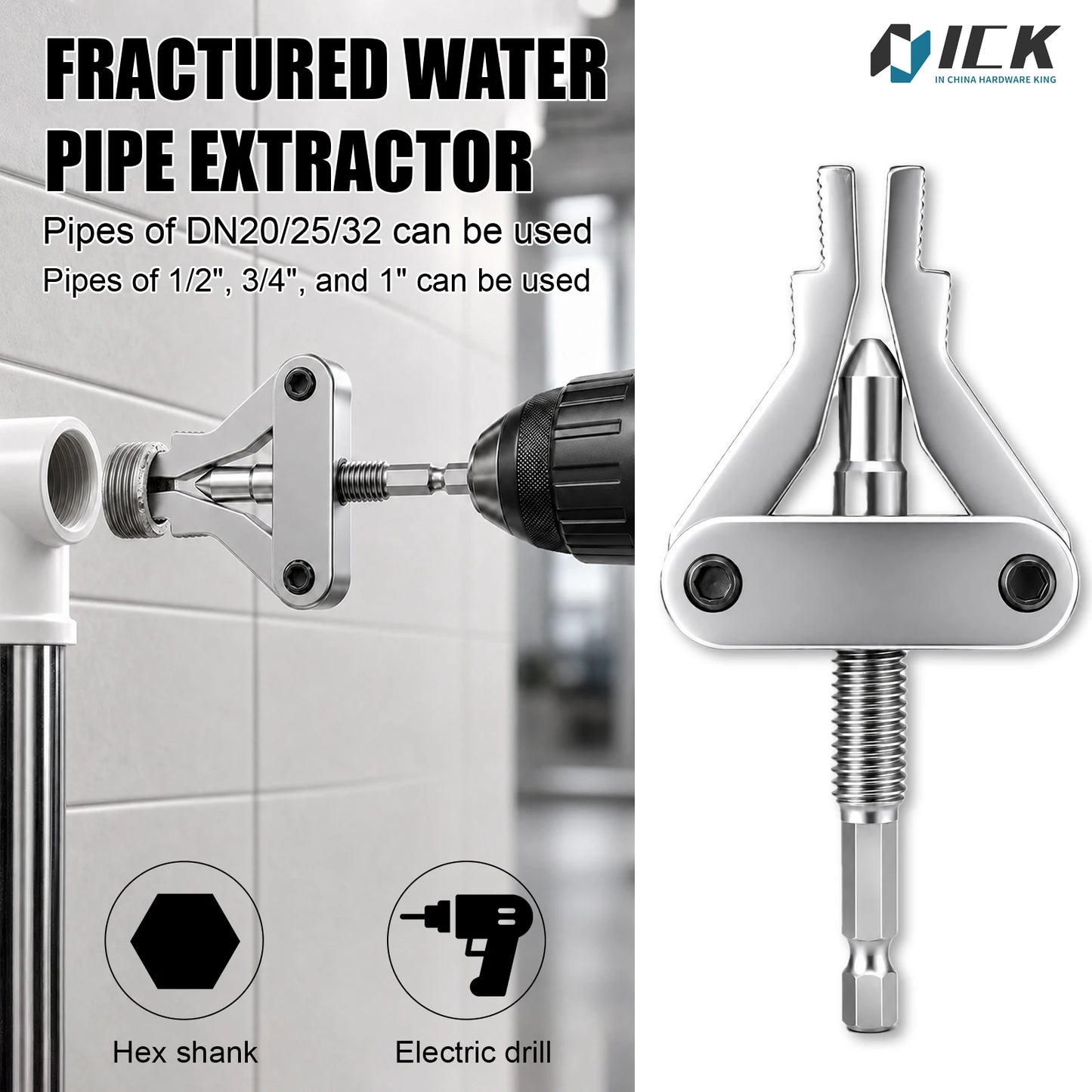 Broken Pipe Thread Extractor