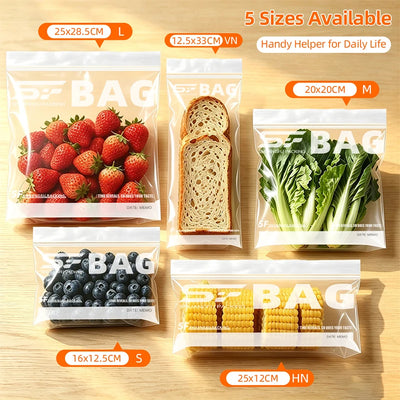 Reusable Double-Seal Food Storage Bags