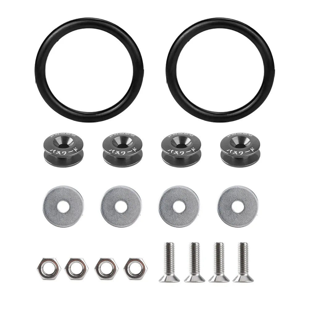 Universal Aluminum Quick-Release Bumper Fastener Kit