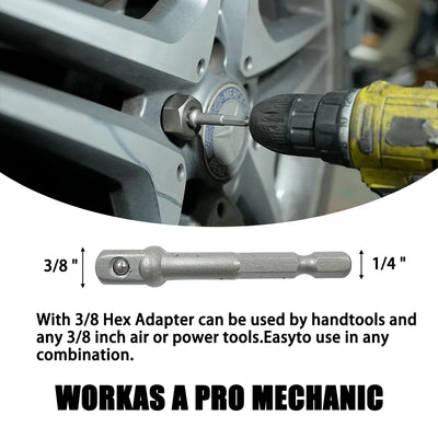 Damaged Nut & Bolt Extractor Set