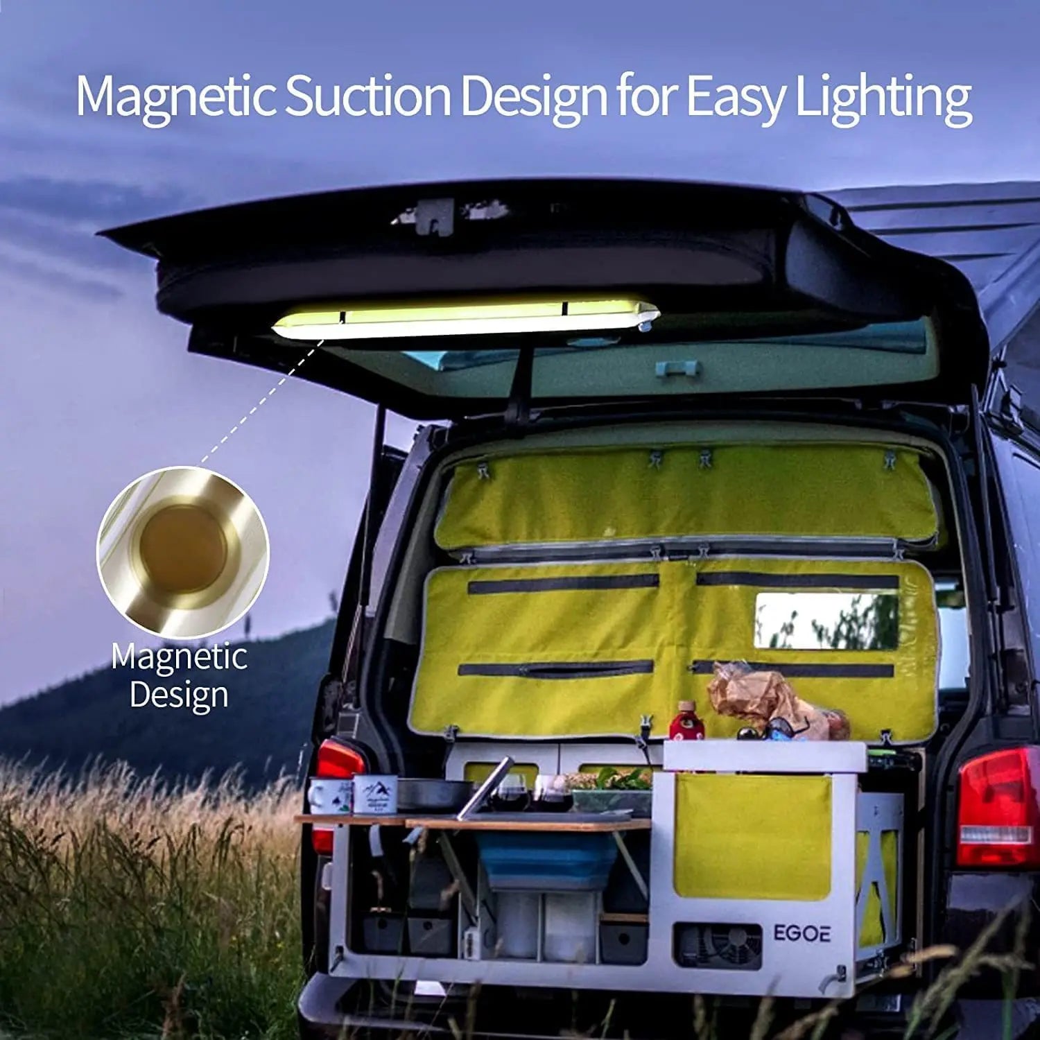 Solar LED Tube Camping Light