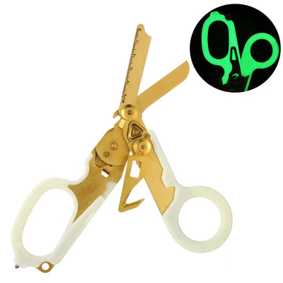 6-in-1 Foldable Emergency Rescue Scissors
