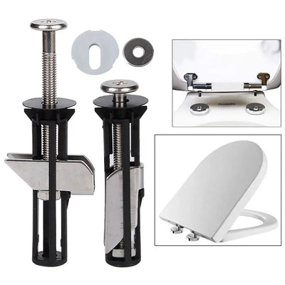Universal Toilet Seat Replacement Bolt Kit (2 Pack)