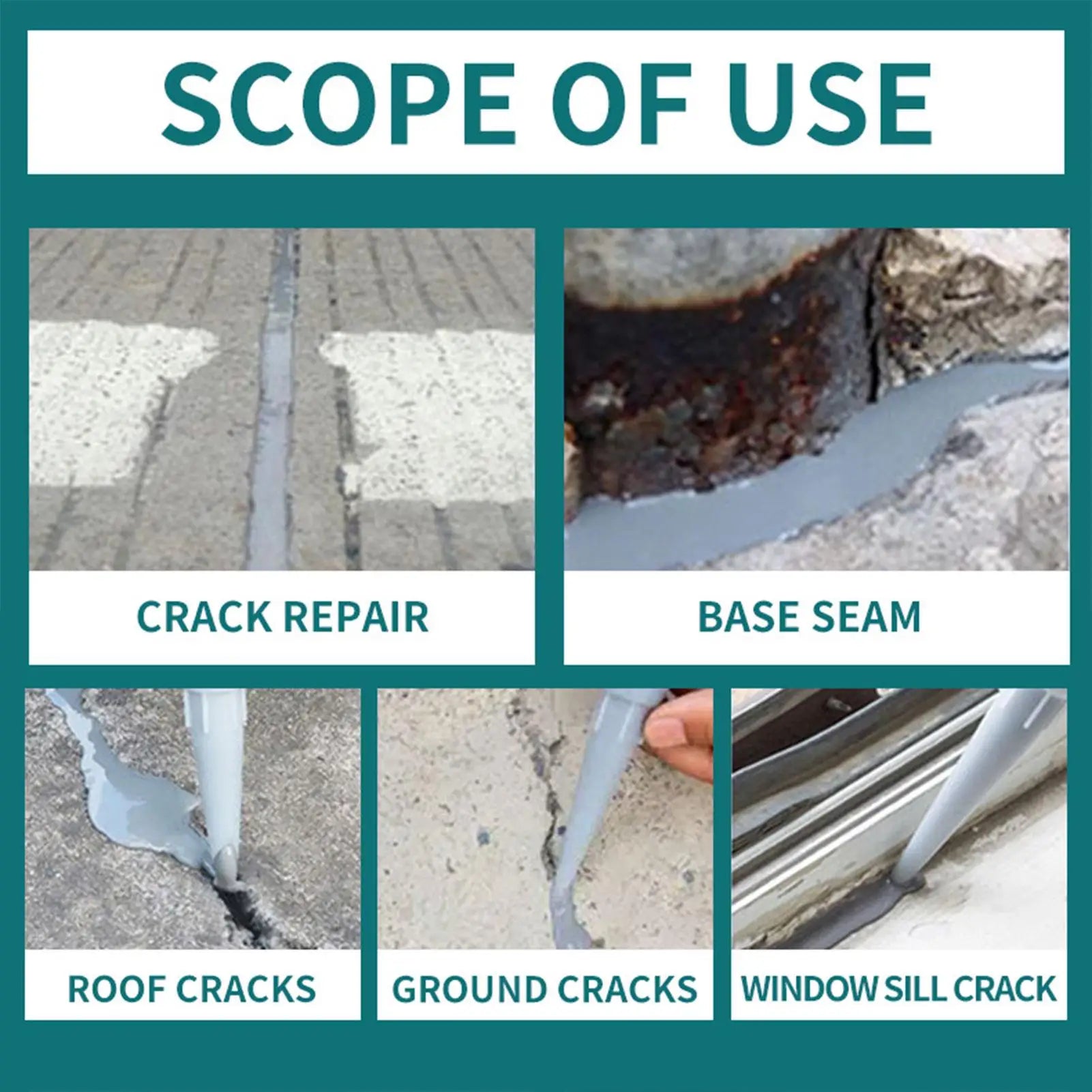 Concrete Crack Repair Filler 500ml