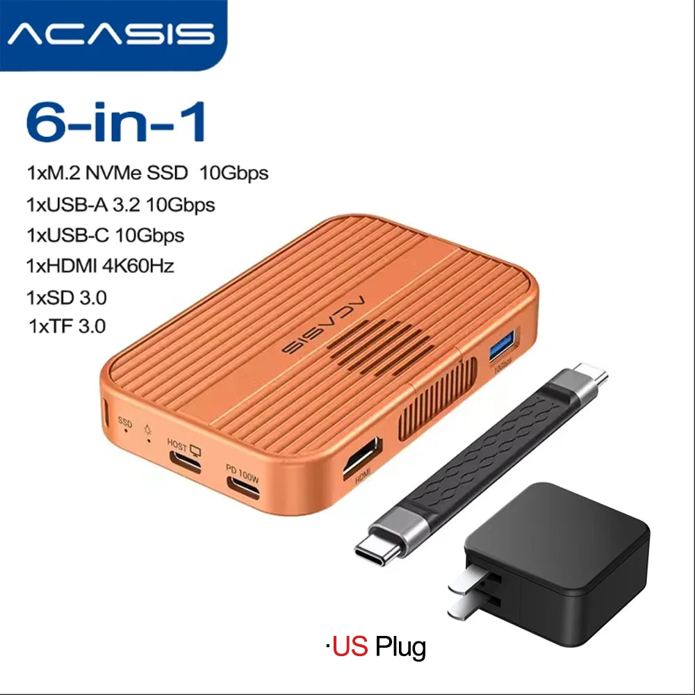 Magnetic M.2 NVMe SSD Dock (SSD Not Included)