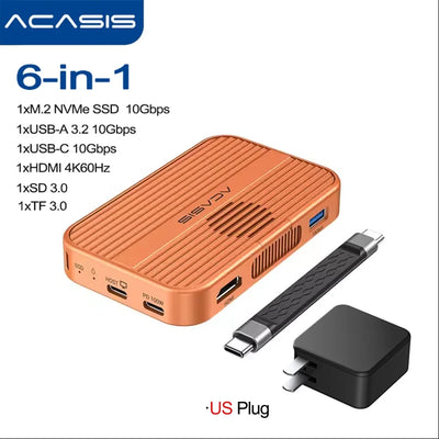 Magnetic M.2 NVMe SSD Dock (SSD Not Included)