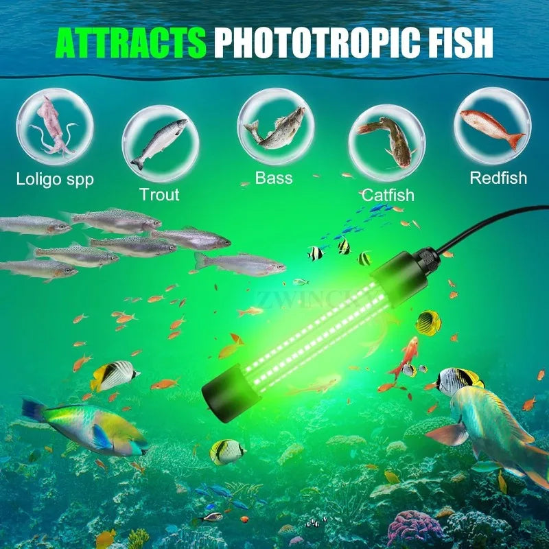 18V LED Underwater Fishing Light