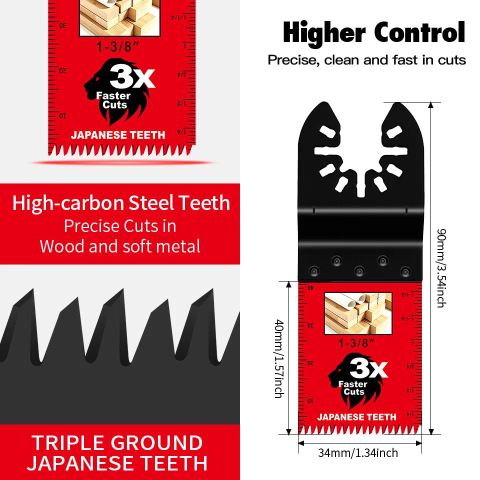 Oscillating Multitool Saw Blades