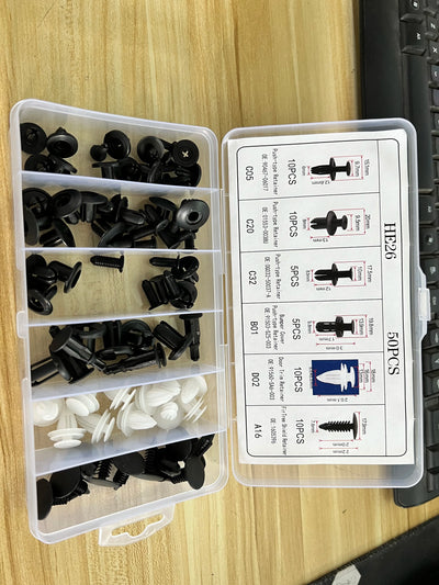 Car Clip Fastener Kit