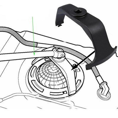Fuel Tank Lock Ring Wrench