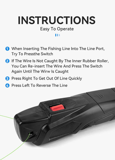 Electric Fishing Line Stripper