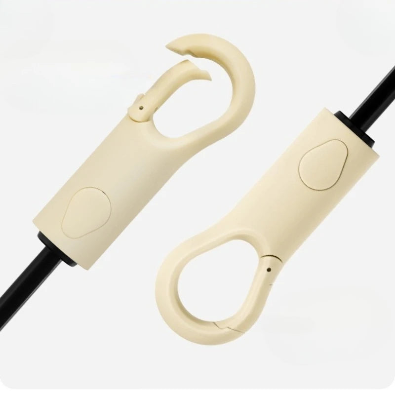 Automatic Compact Travel Umbrella with Ring Buckle