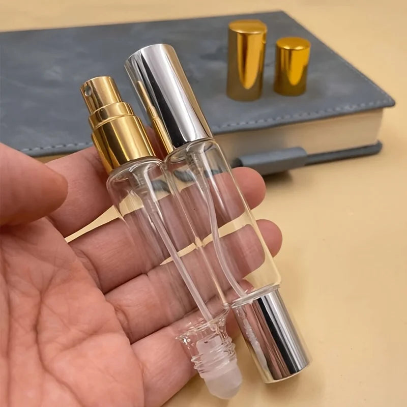 2-in-1 Perfume Spray & Roller Bottle