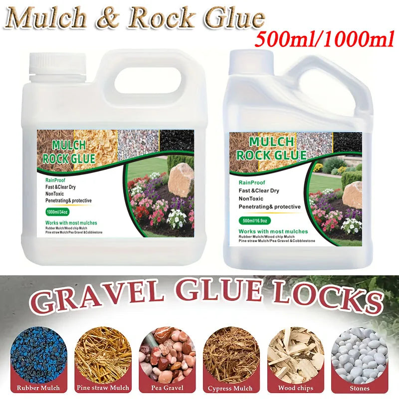 Landscape Mulch & Gravel Glue 17oz / 34oz