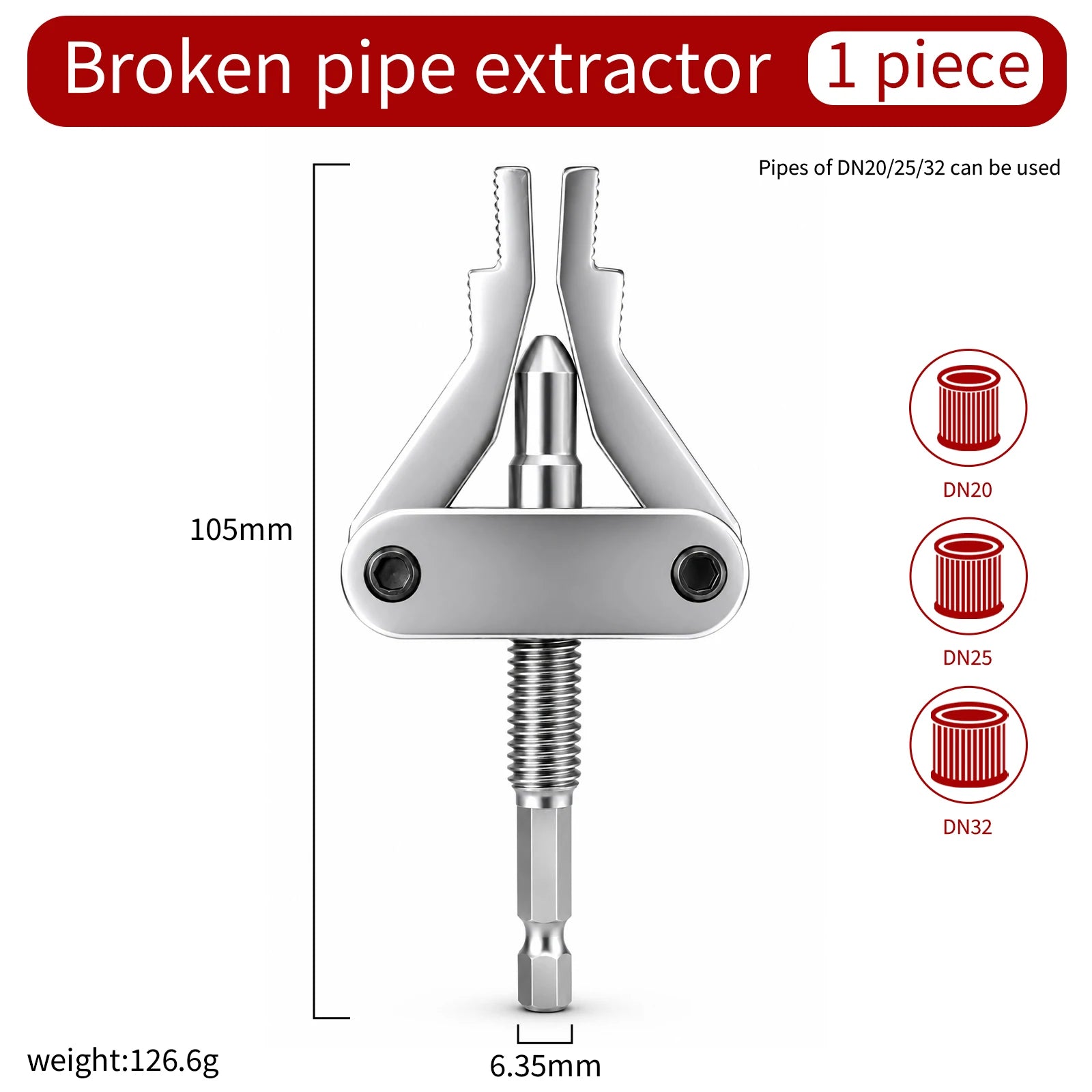Broken Pipe Thread Extractor