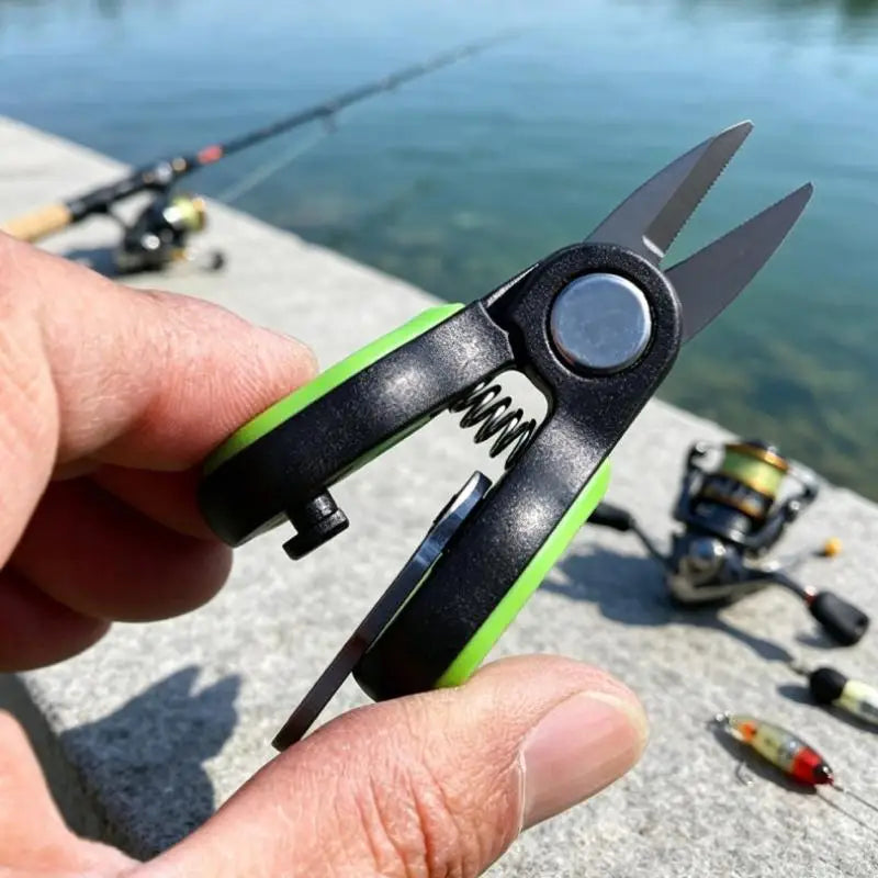 Portable Mini Serrated Fishing Scissors