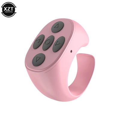 Bluetooth Fingertip Ring Remote & Scrolling Controller