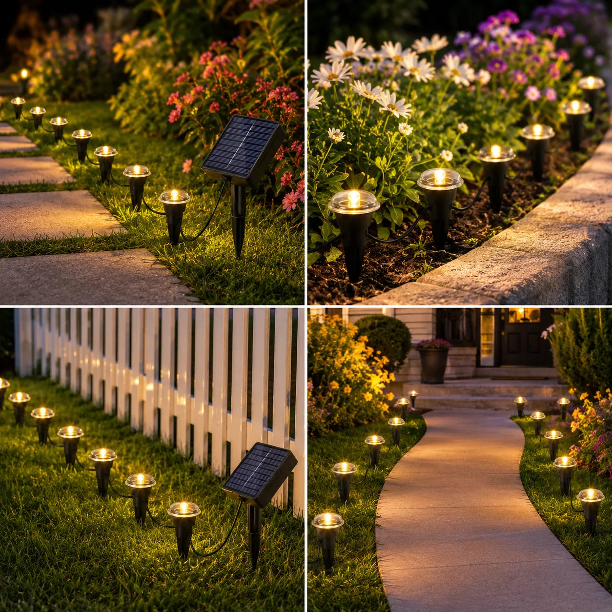 Solar Ground Stake Pathway Lights