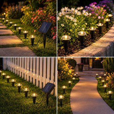 Solar Ground Stake Pathway Lights