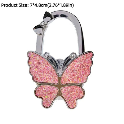 Portable Butterfly Handbag Hook