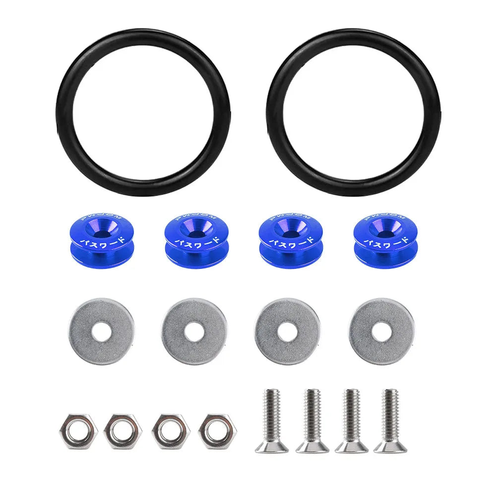 Universal Aluminum Quick-Release Bumper Fastener Kit