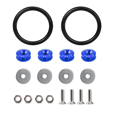 Universal Aluminum Quick-Release Bumper Fastener Kit
