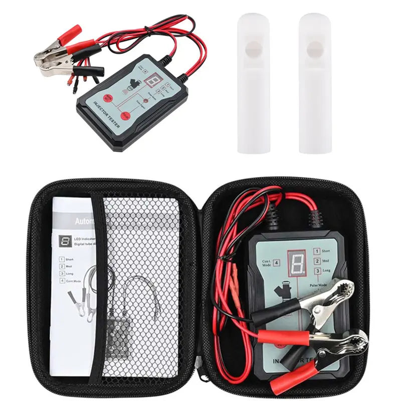 Upgraded Dual-Channel Fuel Injector Tester & Cleaner Tool (8 Pulse Modes)