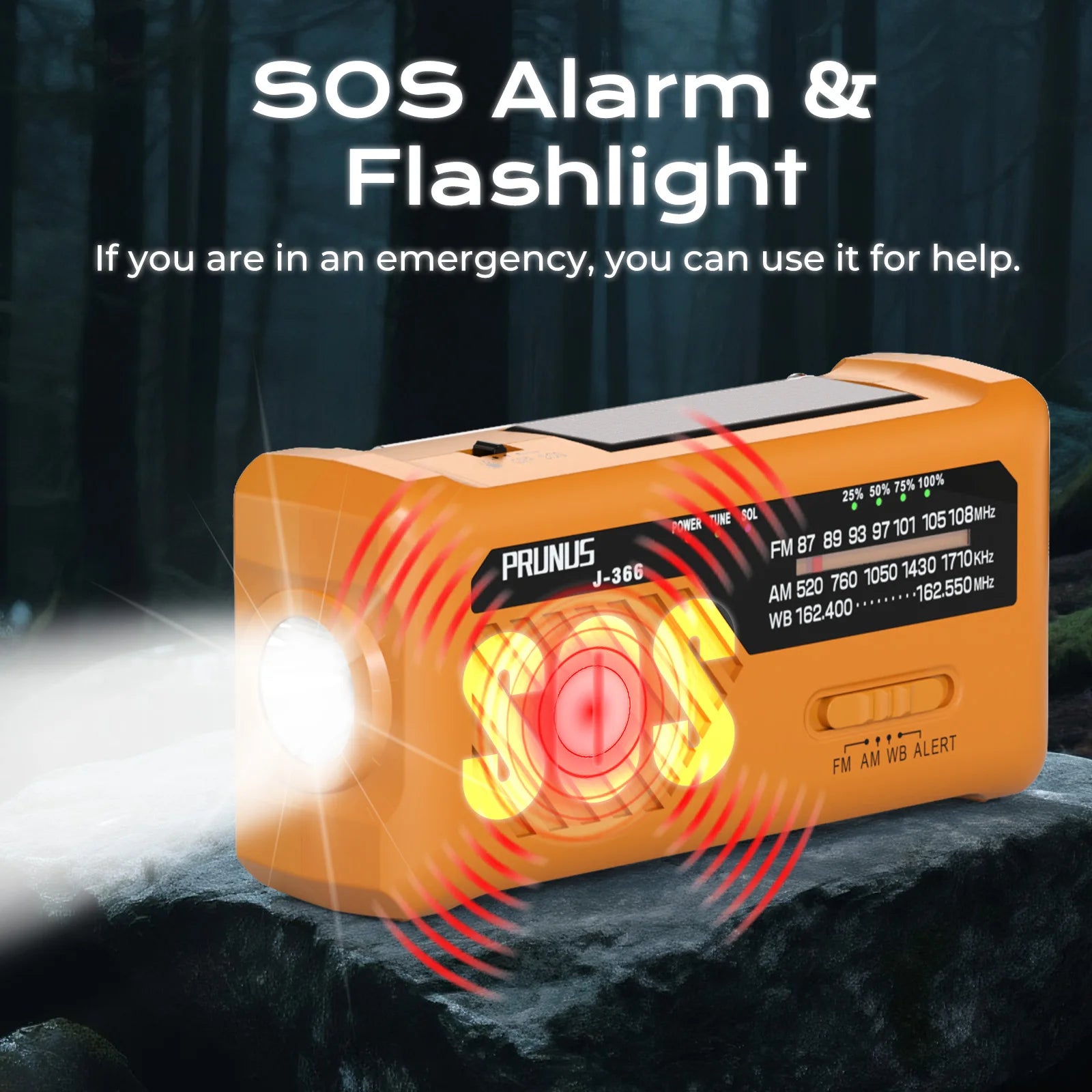 Portable Emergency Weather Radio