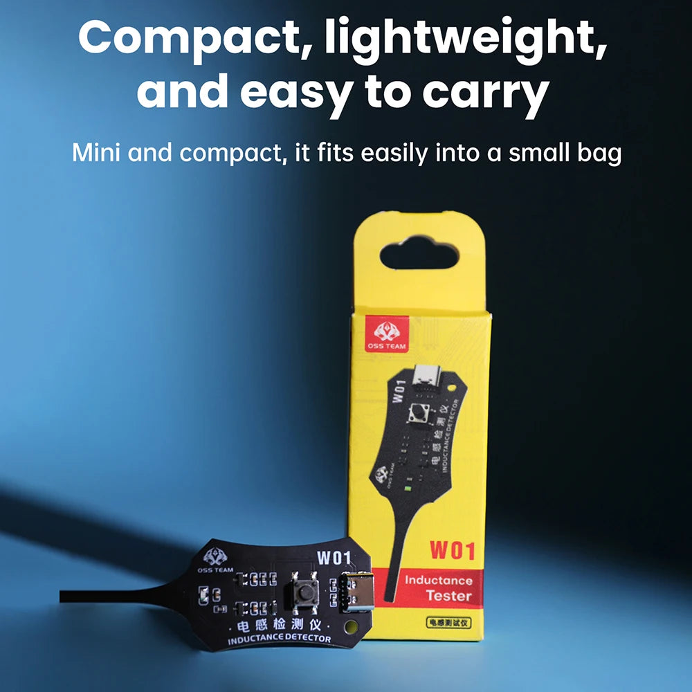 W01 Type-C Coil & Inductance Tester