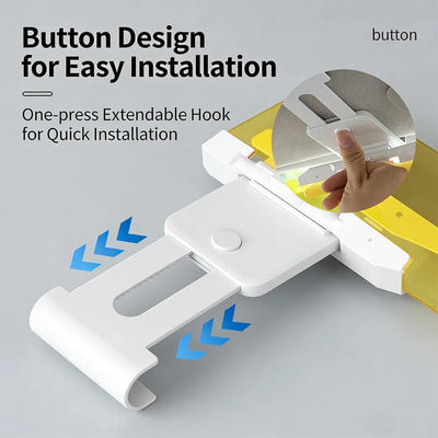 2-in-1 Day & Night Anti-Glare Car Sun Visor Extender