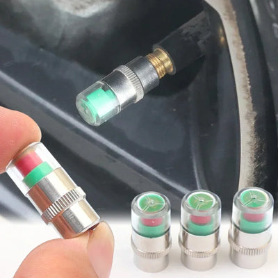 Tire Pressure Indicator Valve Caps (T)