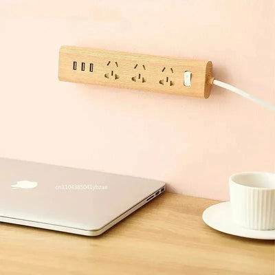 Self-Adhesive Wall Mount Power Strip Holder