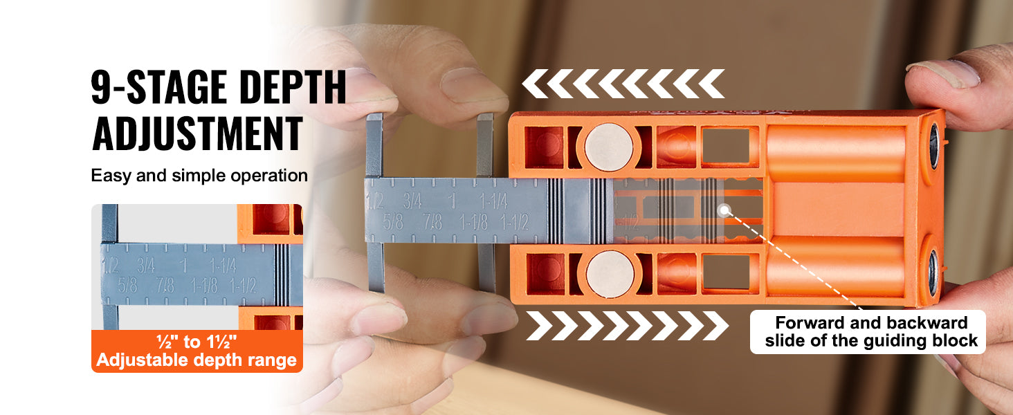 Pocket Hole Jig Kit with 56 Pieces