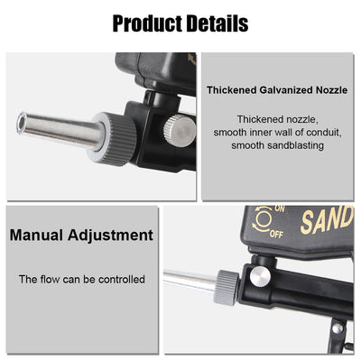 Gravity Feed Sandblasting Gun